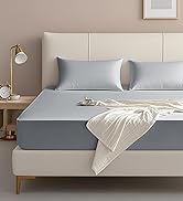 FreshCulture California King Fitted Sheet Only – Premium Hotel-Quality Fitted Sheet for Californi...