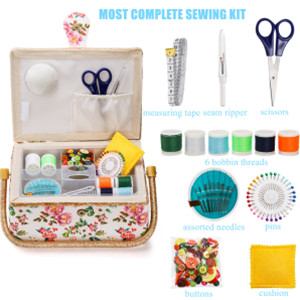 ZO-FloralSewingBasket-Wood