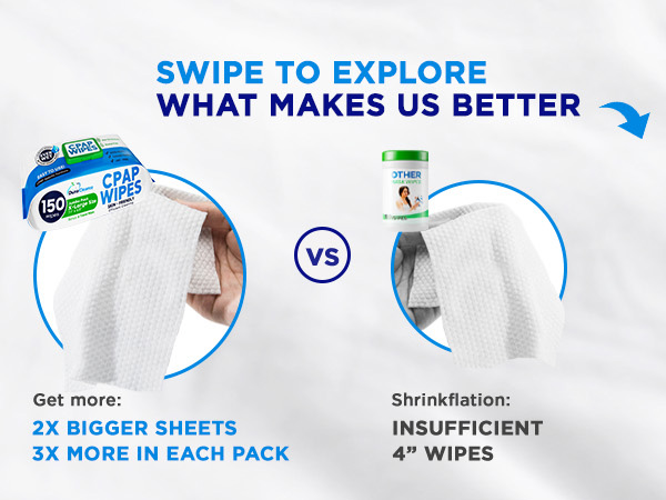 Duracleanse CPAP Wipes
