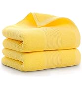 Lchkrep Bathroom Hand Towels (14x30 inch), Home Soft 100% Cotton Super Soft Highly Absorbent Hand...