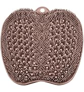 BESKAR Shower Foot Scrubber Mat with Non-Slip Suction Cups, Foot Spa Brush for Cleaning & Exfolia...