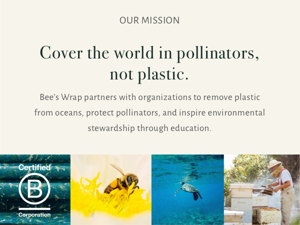 Our Mission: Cover the world in pollinators, not plastic.