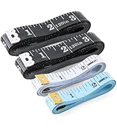 4 Pack Soft Tape Measure Body Measuring Tape, 120inch and 60inch Soft Fabric Measuring Tape Doubl...