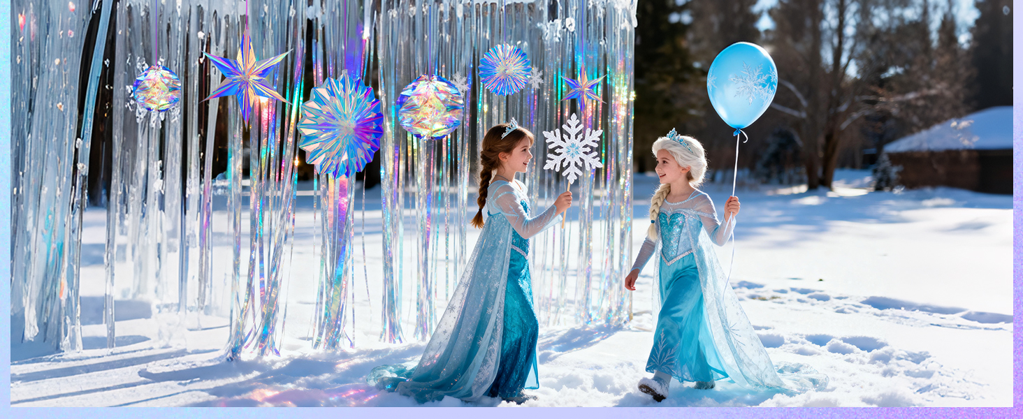 iridescent party supplies
