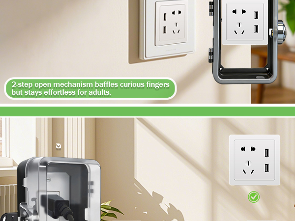 Child Proof Outlet Lock Box