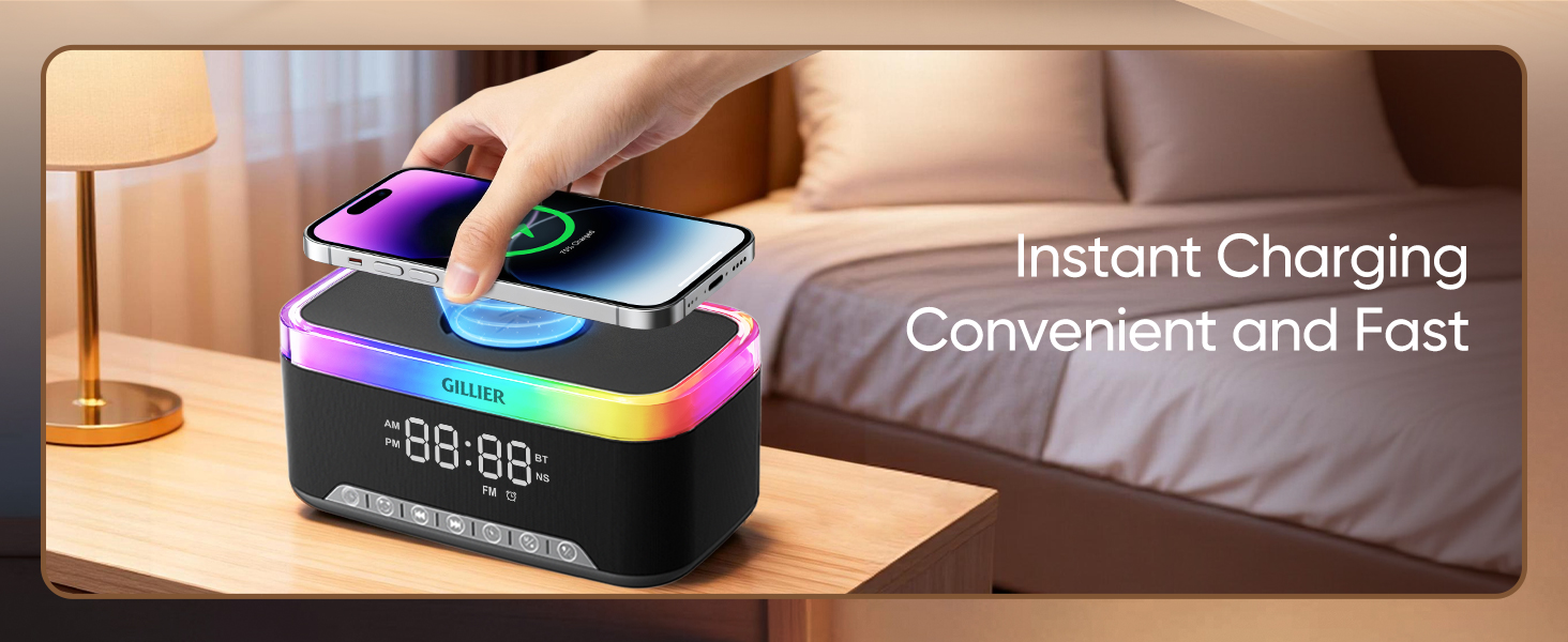 alarm clocks for bedrooms