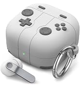 AhaStyle Silicone Case for Samsung Galaxy Buds4 and Galaxy Buds4 Pro (2026) Retro Handheld Game C...