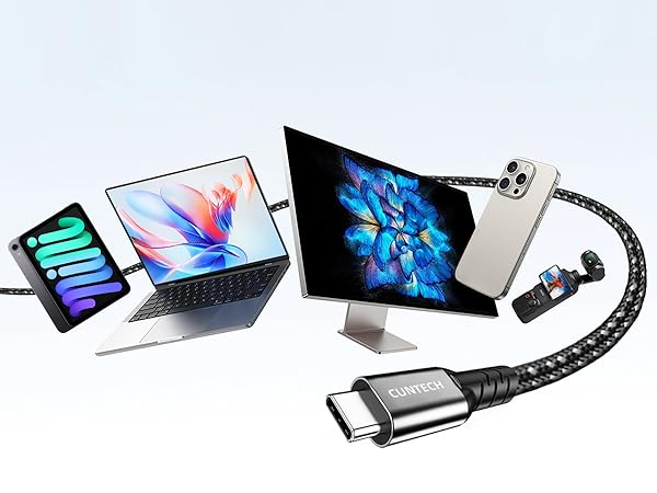 USB C to USB C Cable, 240W Fast Charging, 40Gbps Data Transfer, 8k/4k Video Output usb 4 cable