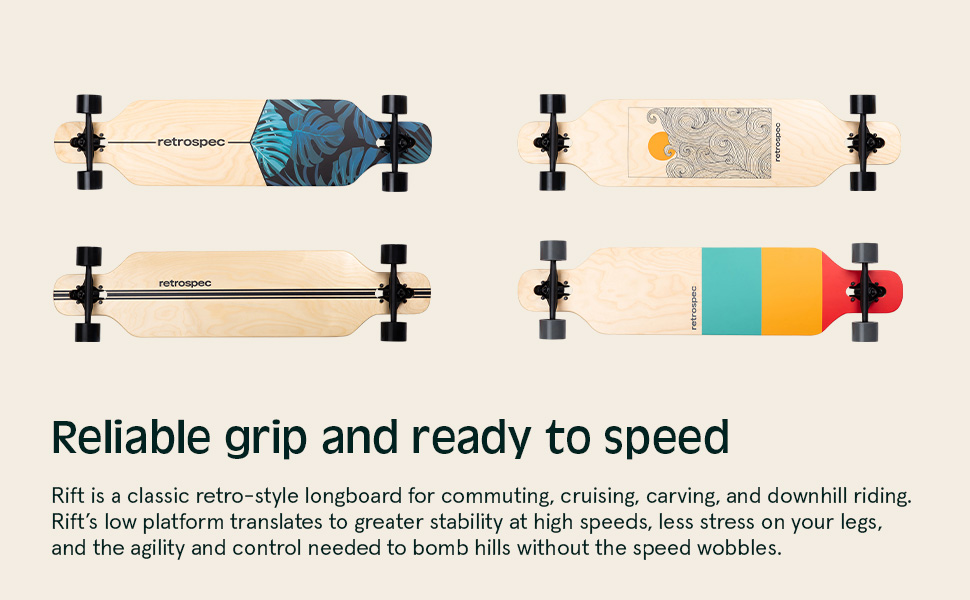Retrospec Rift Longboard