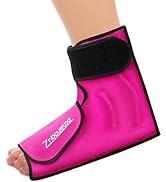 Ankle Ice Pack Wrap for Foot Heel Pain Relief and Swelling Large Reusable Gel Ice Cold Packs for ...
