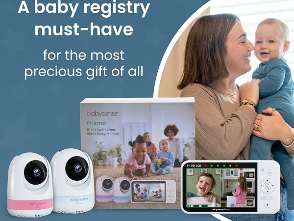 Babysense Prisma Video Baby Monitor A Baby Registry Must-Have