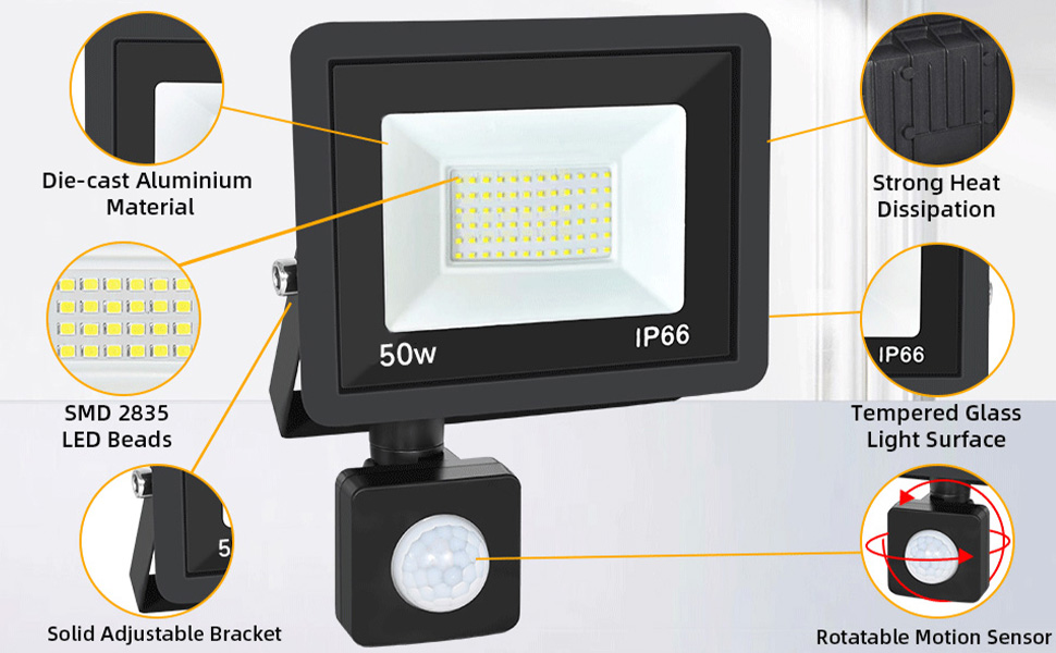 50W outdoor floodlight