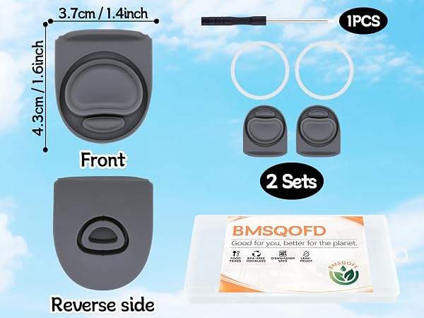 ring gasket cup silicone circle replacement parts for owala