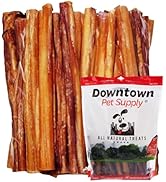 Downtown Pet Supply Bully Sticks - 12" REGULAR - 48 Pack -SOUTH AMERICA & TURKEY