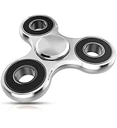 ATESSON Fidget Spinner Toy Ultra Durable Stainless Steel Bearing High Speed Spins Precision Metal...