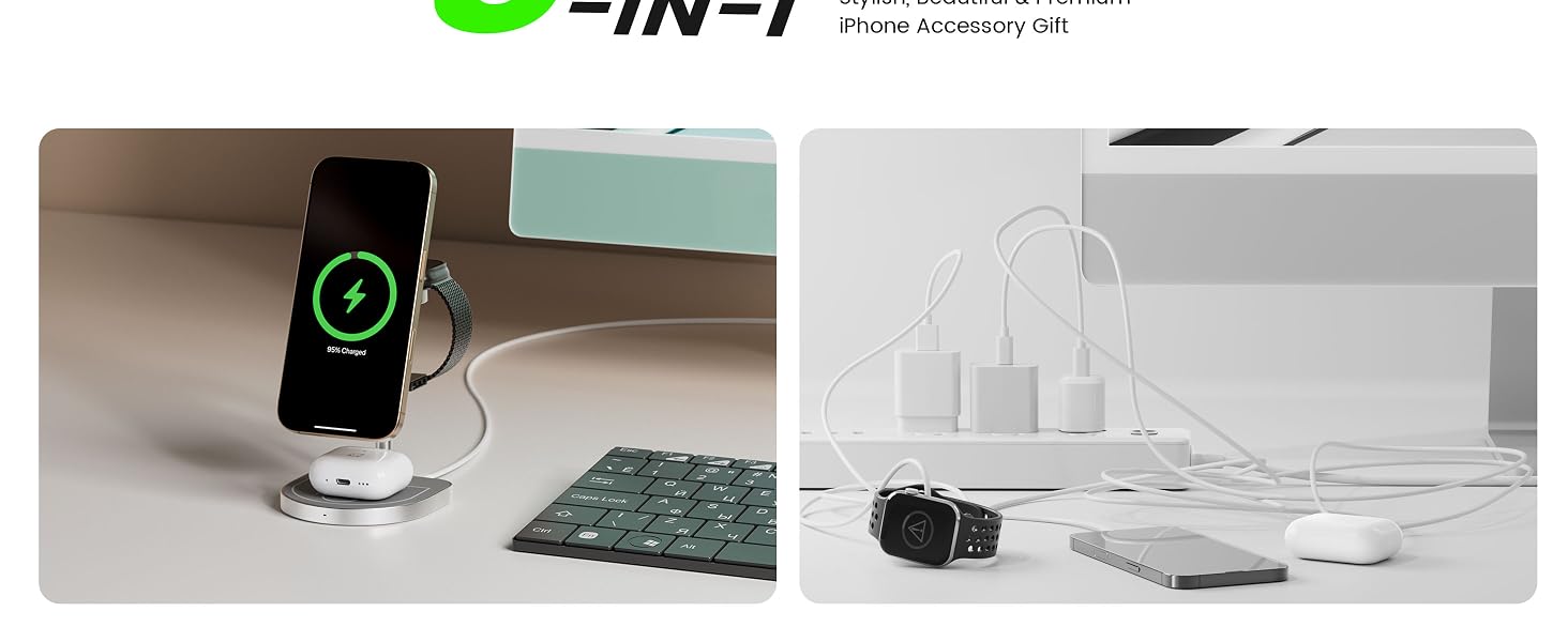 for apple watch charger stand iphone charging station iphone wireless charger charging stand 3in 1