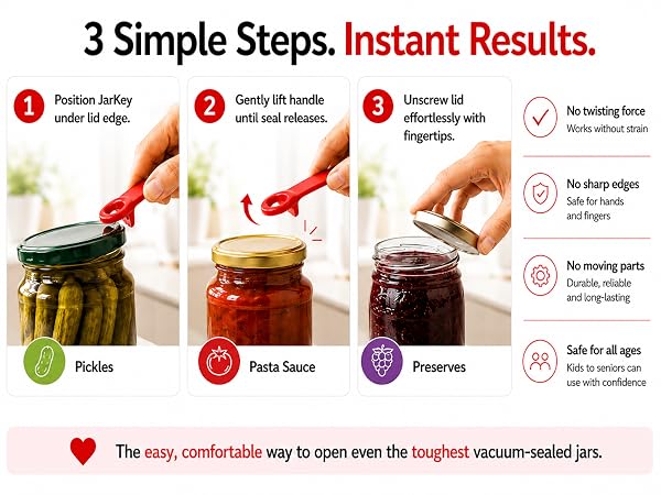 Brix Original Easy Jar Key Opener