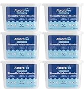 Absorb Pro - Moisture Absorber Tub Fragrance Free - 6-Pack - 10.5 oz Unscented Disposable Odor El...