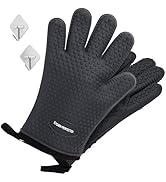 Alloy Gray XL Pizza Silicone Gloves
