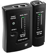 Mcbazel Network Cable Tester for RJ45 RJ11, Ethernet Cable Tester Tool for CAT5/CAT5E/CAT6/CAT6A,...