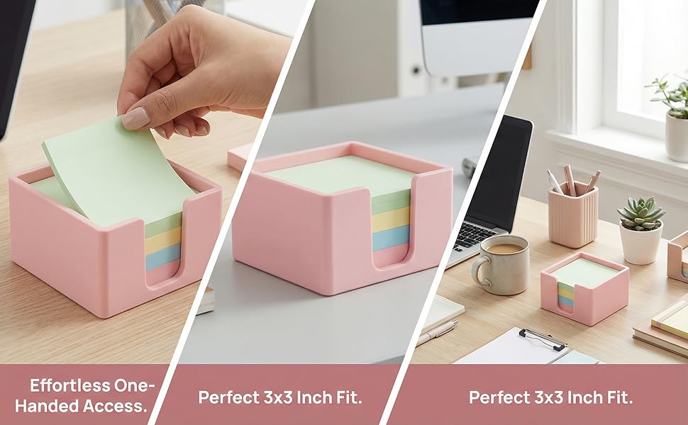 pink note holder