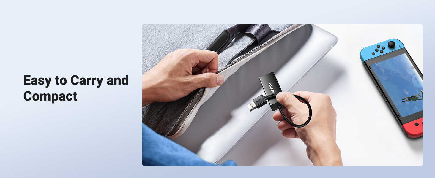 Compact USB to Ethernet Adapter