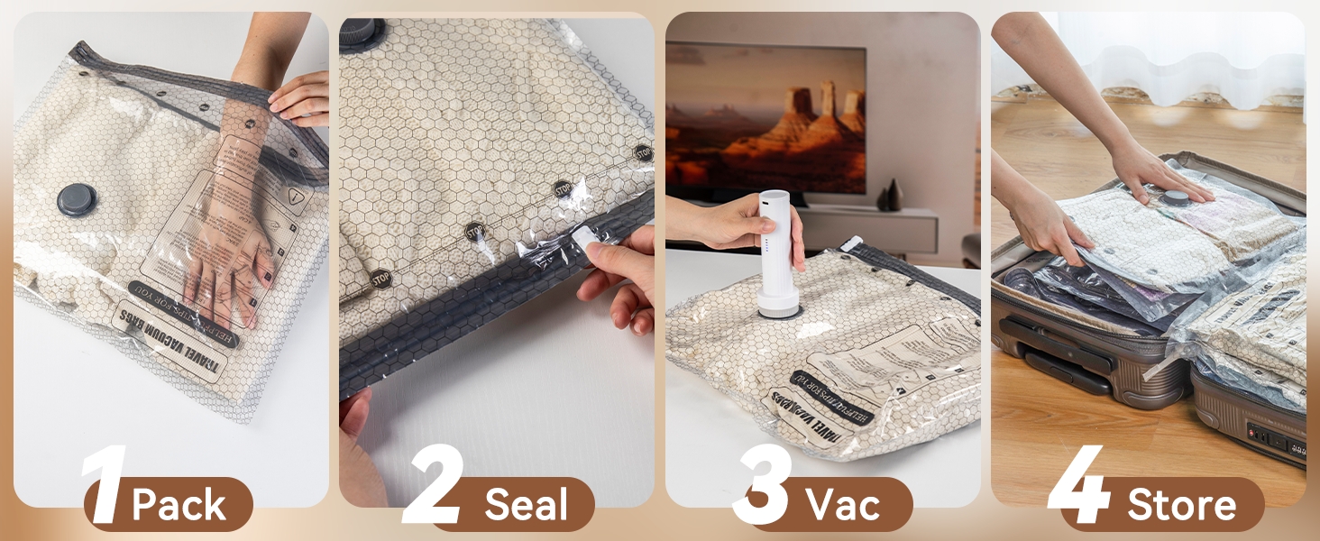 vacuum storage bags clothes