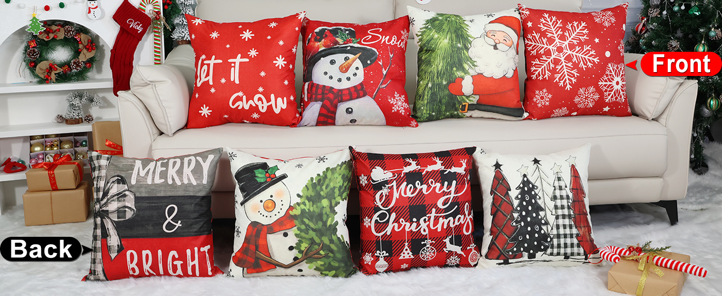 20x20 pillow covers christmas 18x18 christmas pillow cover