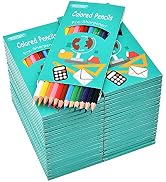 Rarlan Colored Pencils Bulk, 12 Assorted Colors, Pack of 36, 432 Count | Pre-sharpened Colored Pe...