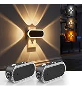 L LOHAS LED Night Lights Plug into Wall 2-Pack, Plug in Night Light | 180° Rotatable Plug, Dusk t...