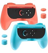 RHOTALL [2 Pack Comfort Hand Grips for Nintendo Switch 2 Controllers, Ergonomic Grips Compatible ...