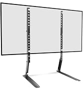AENTGIU Universal TV Stand, Metal TV Legs for 20-60 Inches LCD LED Flat Screen TVs with Extra Wid...