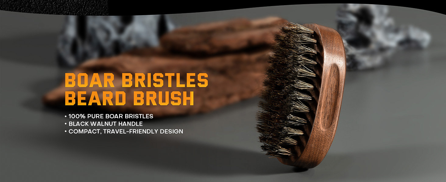 Boar Bristles Beard Brush