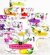 Via Mercato Scented Bar Soaps Collection.