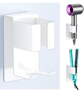 Oukimly Curling Iron Holder Wall Mount, Hair Straightener Holder, Adhesive Hair Tool Organizer St...