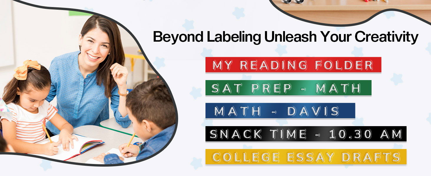 Black Embossing Labeler Handheld, Old School Personal Embosser Printer