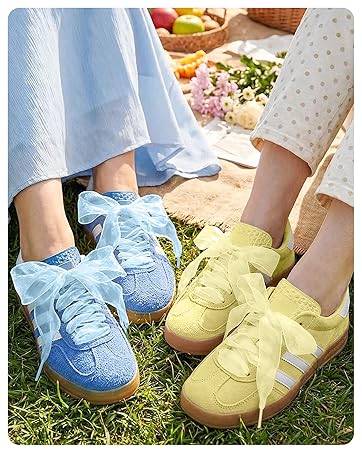 organza shoe laces