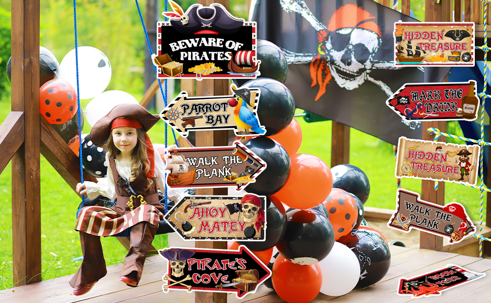 pirate party decorations