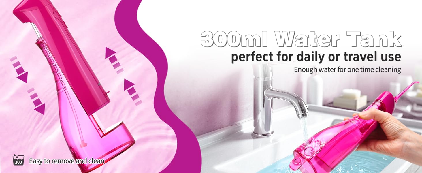 300ml Water Tank perfect for daily or travel use