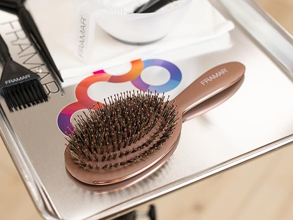 slick back hair products wet hair brush slick back brush hairbrush for women bristle hair brush