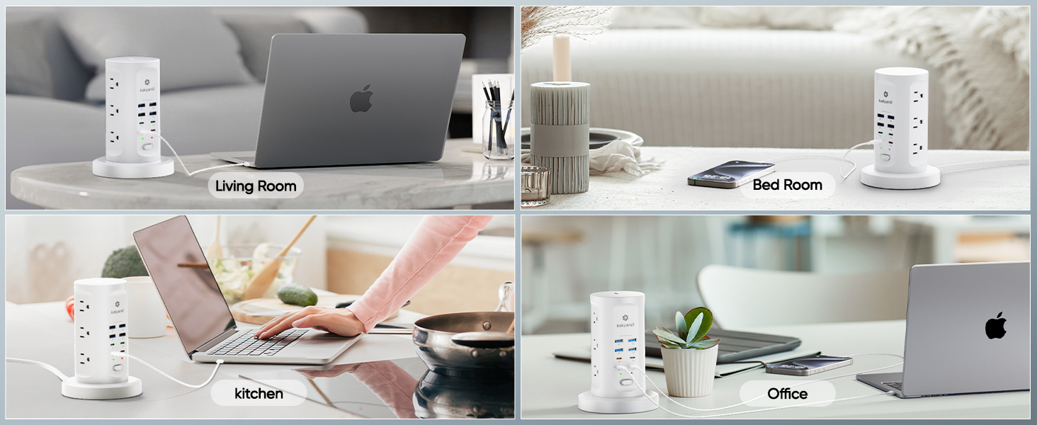 Be used in various places such as the living room, bedroom, kitchen and office.