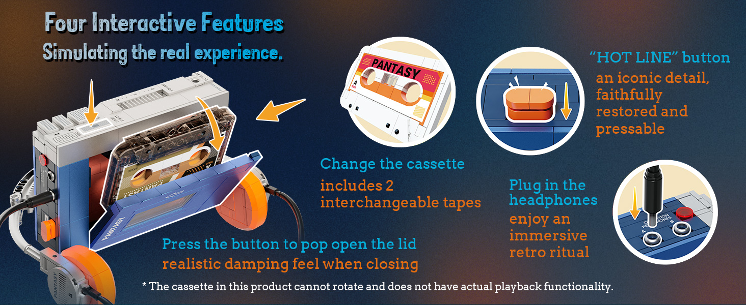 Retro Cassette Player