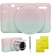 Camera Case for Sony ZV-1,ZV1 Camera Soft Case Cover Rubber Camera Sleeve with Removable Lens Cov...