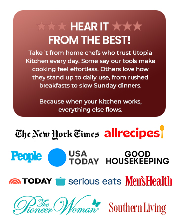 Utopia Kitchen Brand Recognitions and Endorsements