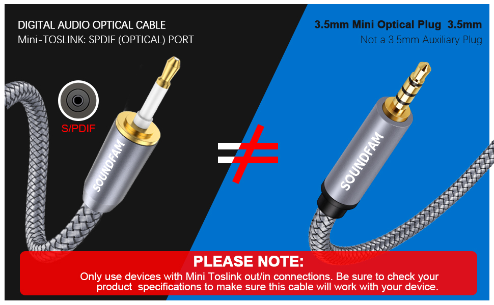 toslink to mini toslink cable