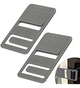 TonGass (2-Pack, Grey RV Refrigerator Airing Device Service Kit Exact Replacement Door Prop Clips...