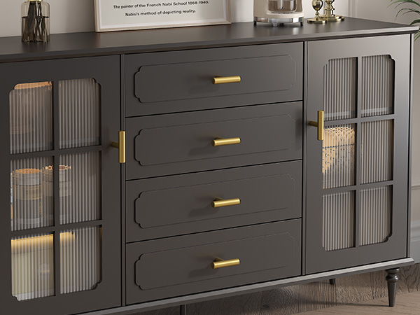 Brushed Gold Cabinet Knobs