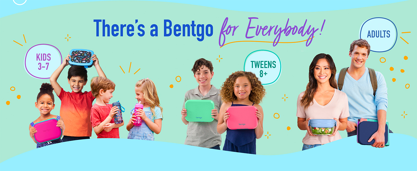 bentgo, bentgo for kids, bentgo for adults, kids lunch boxes, cute kids lunch products, kids prints