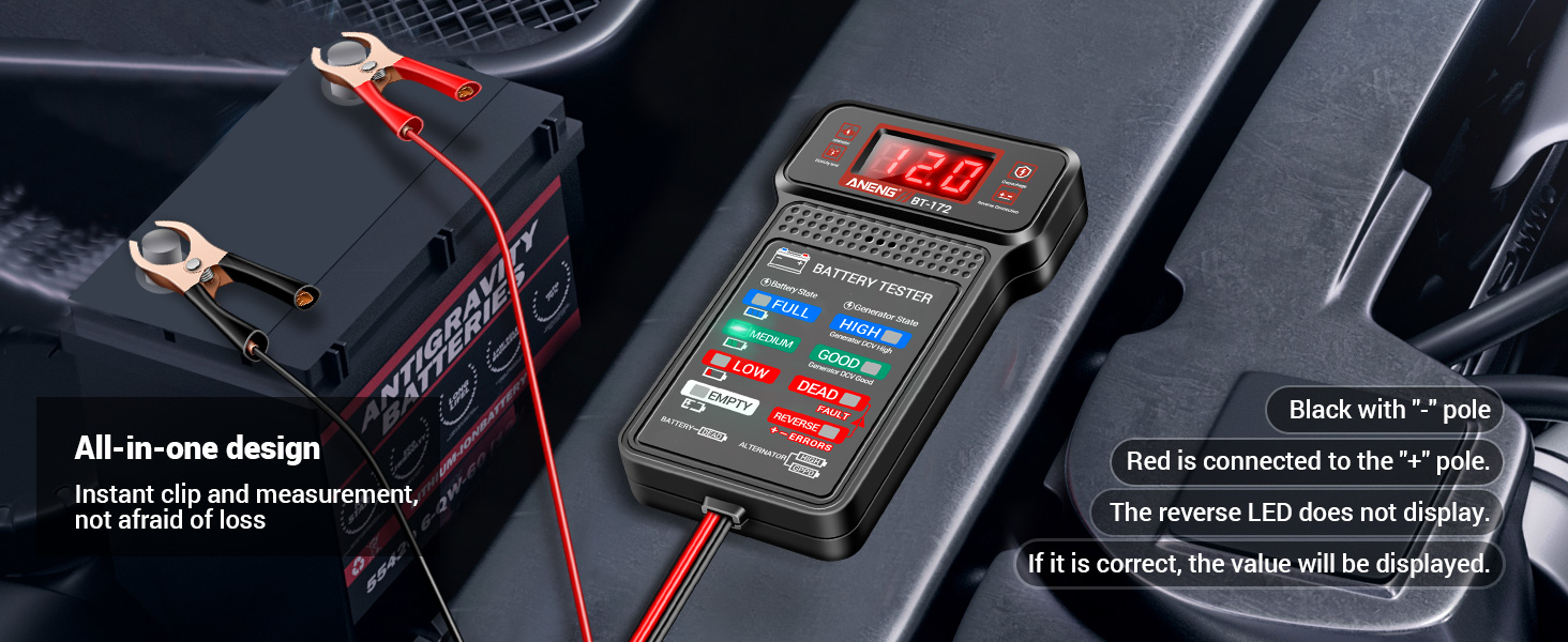 Car battery test form