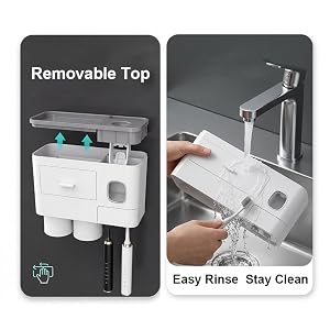 toothbrush holders for bathrooms